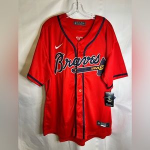 Atlanta Braves Dansby Swanson Jersey XXL. NWT.